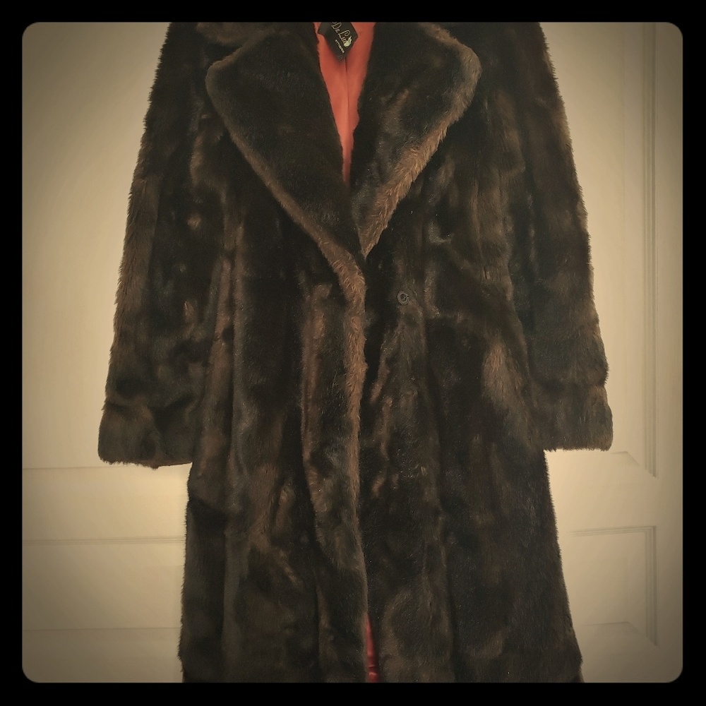 Vintage faux fur